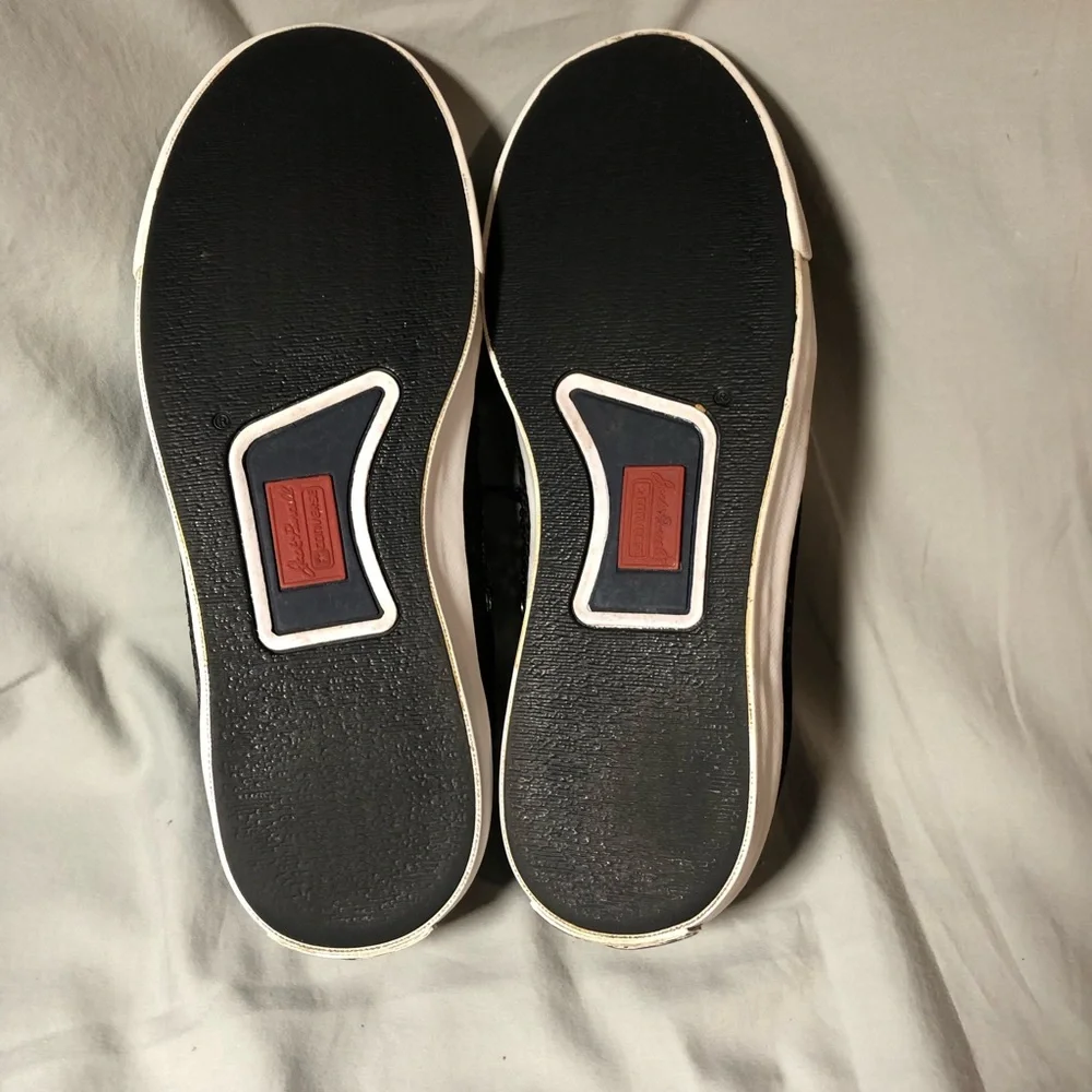 Converse/ Jack Purcell  Black Sequin Women's Sneakers - Picture 4 of 8